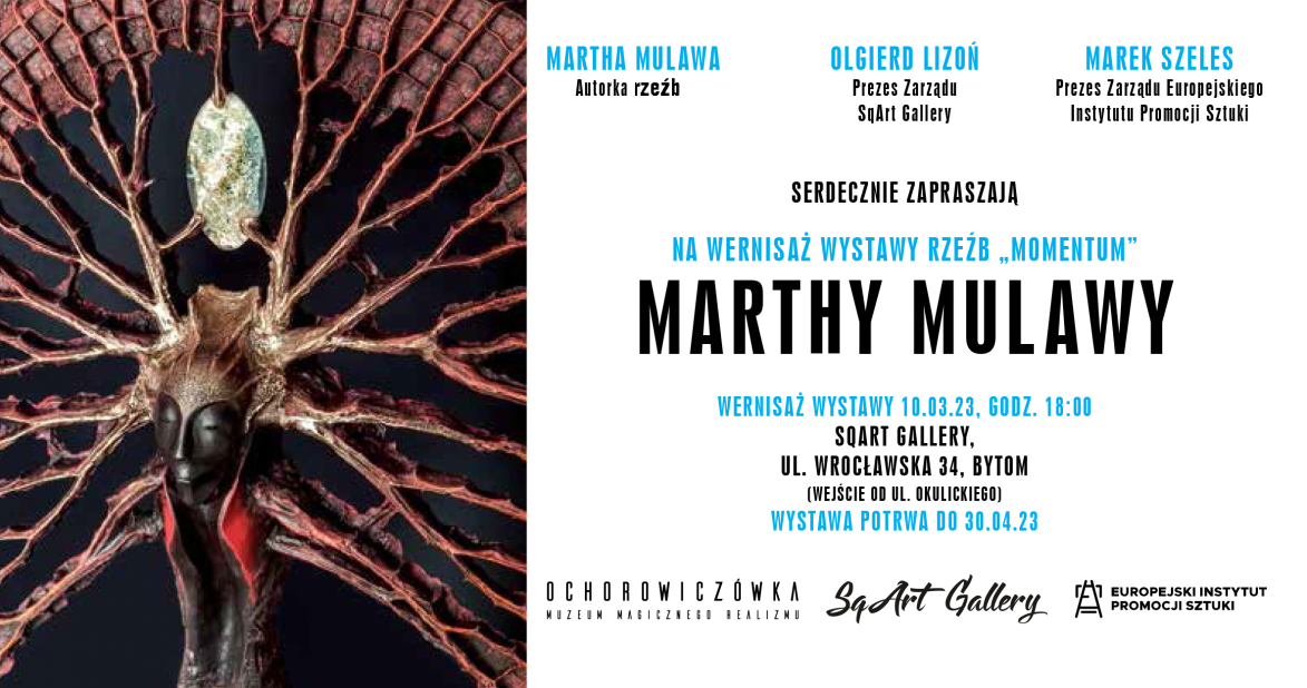 Cordyceps w Bytomiu.  Wystawa rzeźb Marthy Mulawy – Momentum.