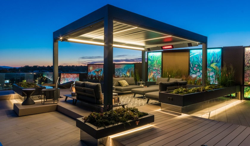 Taras z obrazami w Krakowie