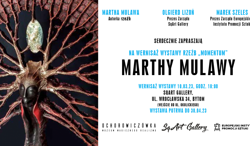 Cordyceps w Bytomiu.  Wystawa rzeźb Marthy Mulawy – Momentum.